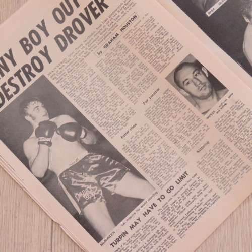Boxing News Weekly magazine dated between 13 August 1971 and 25 February 1983