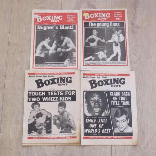 Boxing News Weekly magazine dated between 13 August 1971 and 25 February 1983