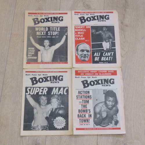Boxing News Weekly magazine dated between 13 August 1971 and 25 February 1983