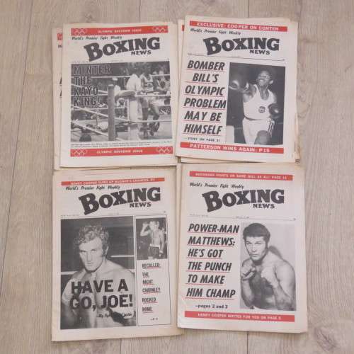 Boxing News Weekly magazine dated between 13 August 1971 and 25 February 1983