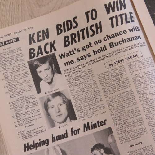 Boxing News Weekly magazine dated between 13 August 1971 and 25 February 1983