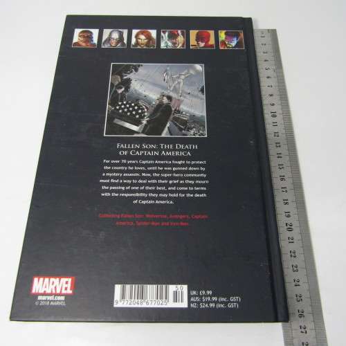 Marvel Fallen Son - The death of Captain America graphic novel #91