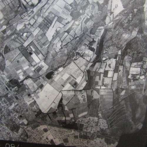 Vintage Landsat photo of Wellington and Bainskloof - Wild 15/4 UAG-S - Scale 1/60000 - 78 x 78cm