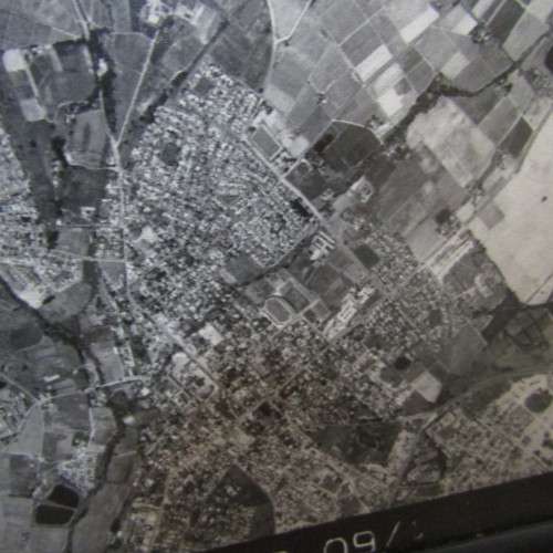 Vintage Landsat photo of Wellington and Bainskloof - Wild 15/4 UAG-S - Scale 1/60000 - 78 x 78cm