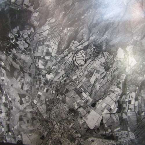 Vintage Landsat photo of Wellington and Bainskloof - Wild 15/4 UAG-S - Scale 1/60000 - 78 x 78cm