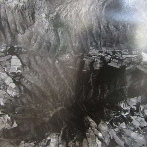 Vintage Landsat photo of Wellington and Bainskloof - Wild 15/4 UAG-S - Scale 1/60000 - 78 x 78cm