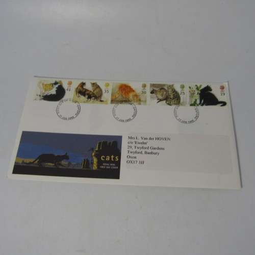 Great Britain Lot of 5 x animal First Day Covers