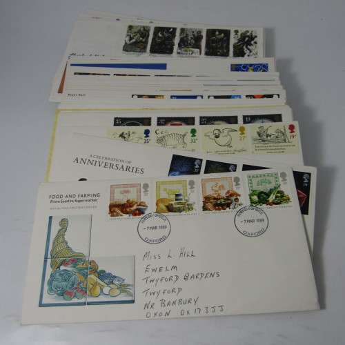Great Britain Lot of 52 x Royal Mail First Day Covers - sold as a lot - 1989-1995