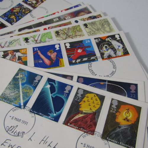 Great Britain Lot of 52 x Royal Mail First Day Covers - sold as a lot - 1989-1995