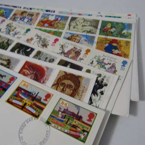 Great Britain Lot of 52 x Royal Mail First Day Covers - sold as a lot - 1989-1995