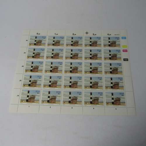 SACC 663-666 - Lighthouses - 4 full sheets mint