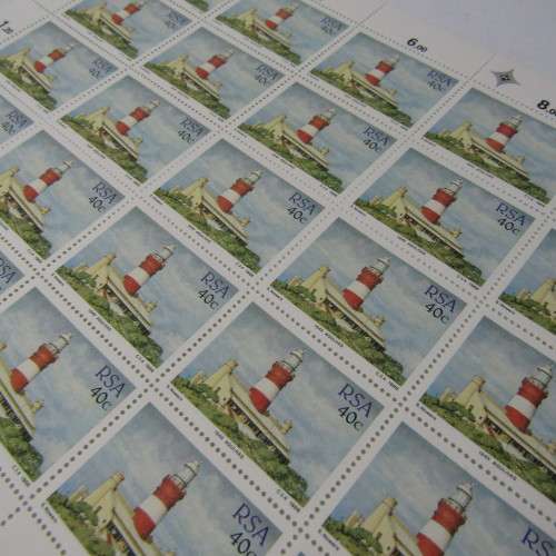 SACC 663-666 - Lighthouses - 4 full sheets mint