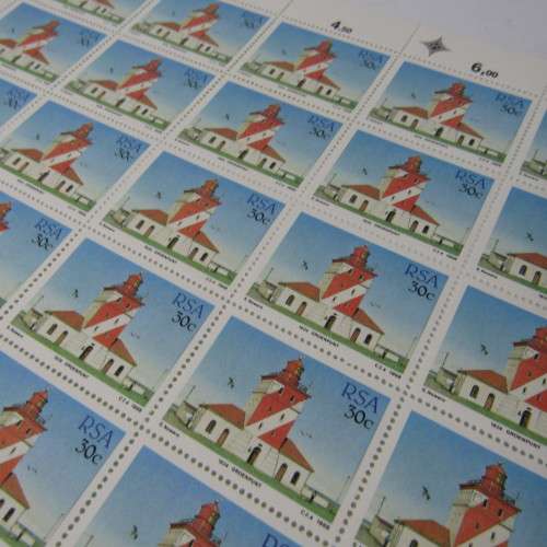 SACC 663-666 - Lighthouses - 4 full sheets mint