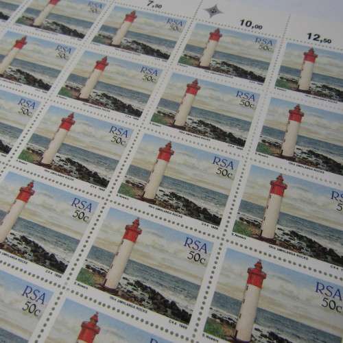 SACC 663-666 - Lighthouses - 4 full sheets mint