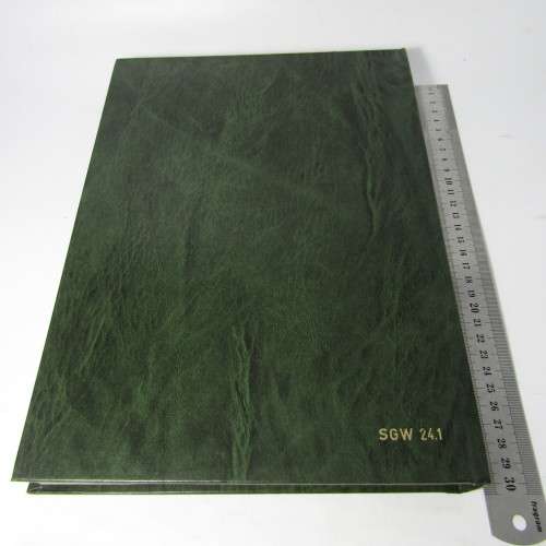 48 Page stamp album with mostly stamps from Bophuthatswana, Ciskei, Transkei, Venda