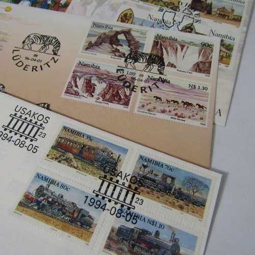 Lot of 25 Namibia First Day Covers