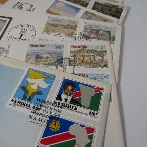 Lot of 25 Namibia First Day Covers