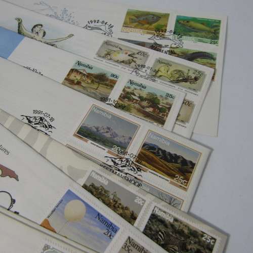 Lot of 25 Namibia First Day Covers