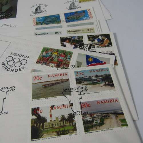 Lot of 25 Namibia First Day Covers