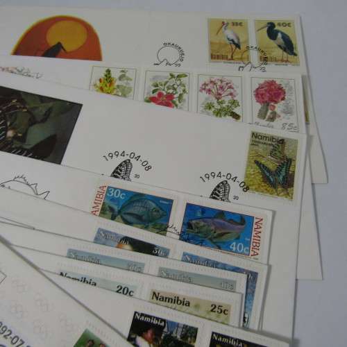 Lot of 25 Namibia First Day Covers
