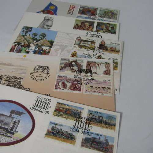 Lot of 25 Namibia First Day Covers