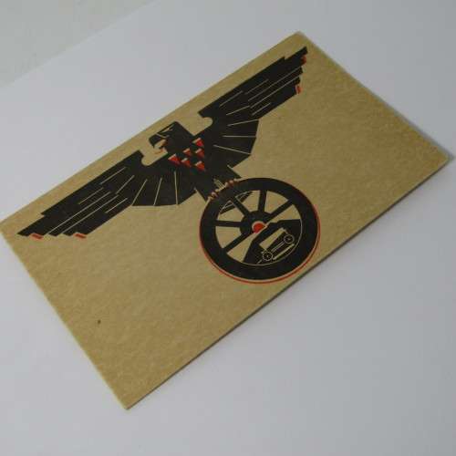 Vintage Ossewa - brandwag Christmas card in pristine condition - extremely rare