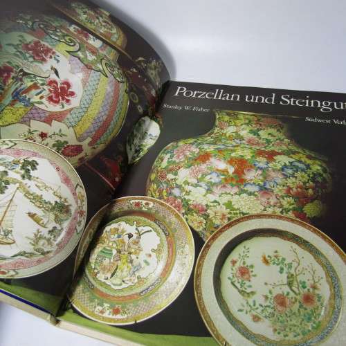 Porzellan und Steingut in Farbe - German porcelain book - Stanley W. Fisher - Sudwest Verlag