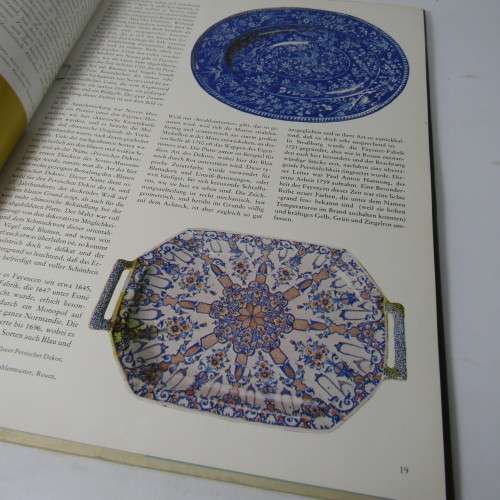 Porzellan und Steingut in Farbe - German porcelain book - Stanley W. Fisher - Sudwest Verlag