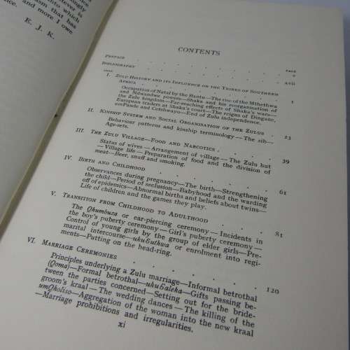 The Social System of the Zulus by Eileen Jensen Krige - 1965 edition