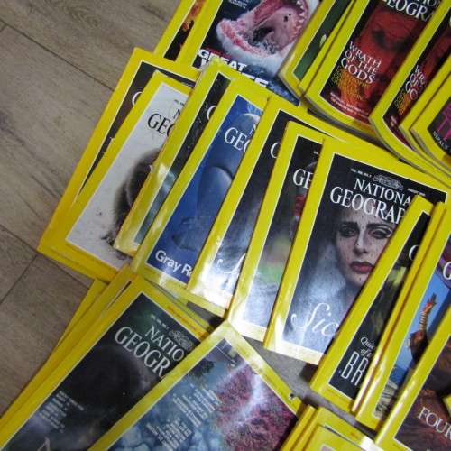 National Geographic - Batch of books from 1972 to 2001 - (COLECTION ONLY)
