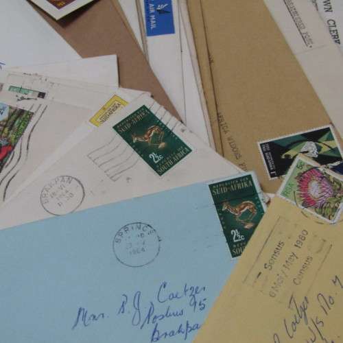 A Kilo of Stamps on envelopes First Day Covers and postal history - some duplicates