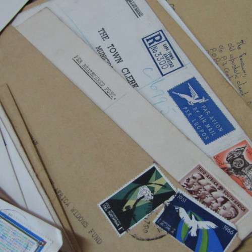 A Kilo of Stamps on envelopes First Day Covers and postal history - some duplicates
