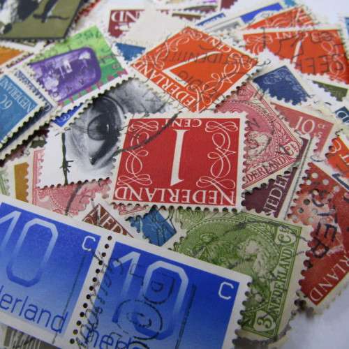Collection of many hundreds of Netherlands stamps - unchecked used and mint