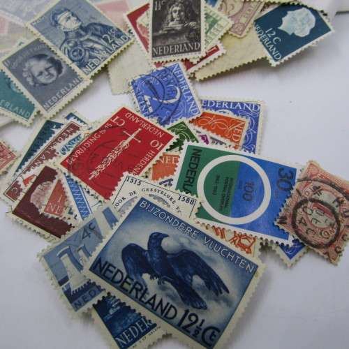 Collection of many hundreds of Netherlands stamps - unchecked used and mint