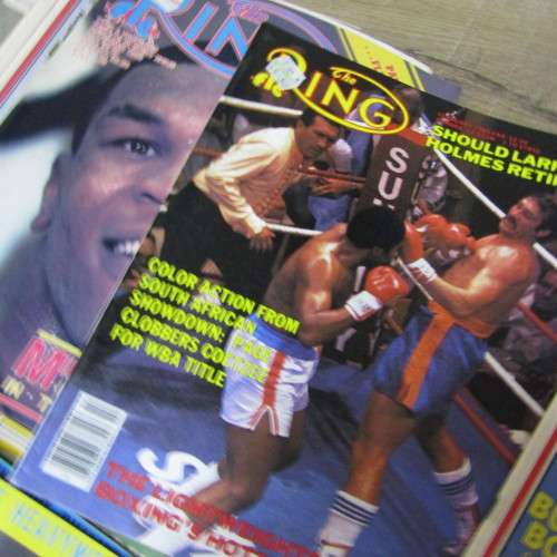 The Ring Boxing magazine - Lot of 43 issues dated between 1953 and 1986 most in good condition