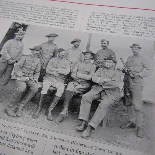 Kimberly Diamond Fields Advertiser - The Siege of Kimberly 1899-1900 leather bound gilt edged