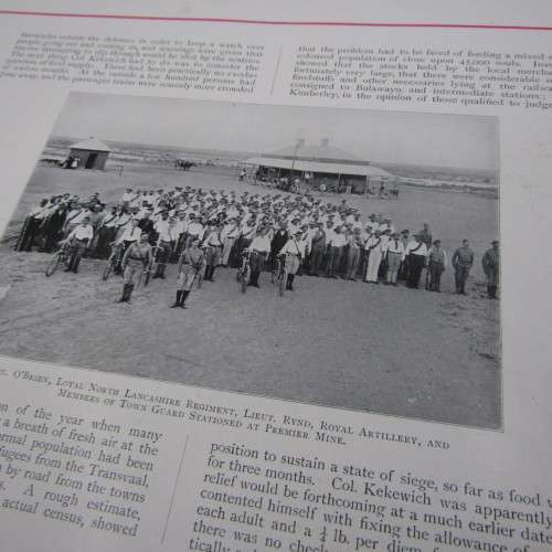 Kimberly Diamond Fields Advertiser - The Siege of Kimberly 1899-1900 leather bound gilt edged