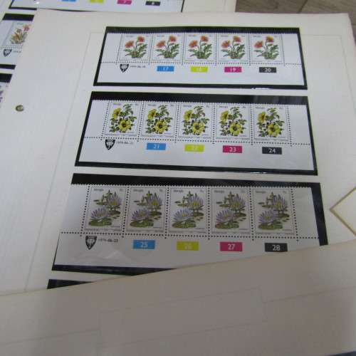 Lot of 45 Venda Control blocks on sheets