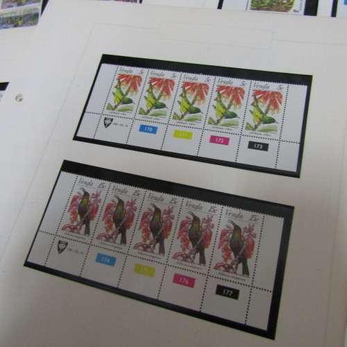 Lot of 45 Venda Control blocks on sheets