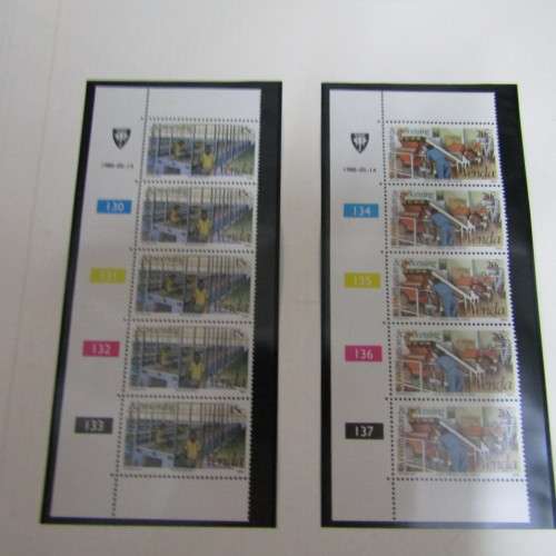 Lot of 45 Venda Control blocks on sheets