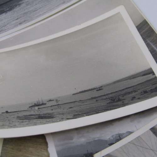 Lot of 19 WW2 photos of ships and Watercraft - North America