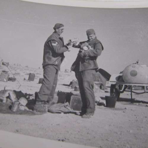 Lot of 21 WW2 photos taken in North Africa