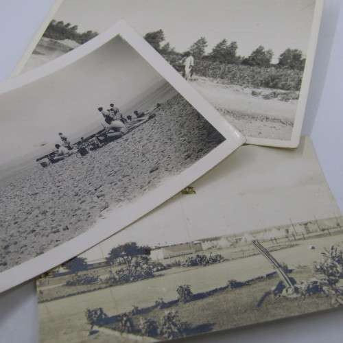 Lot of 21 WW2 photos taken in North Africa