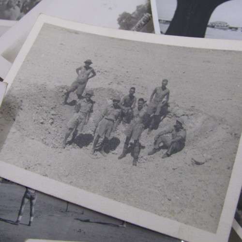 Lot of 21 WW2 photos taken in North Africa