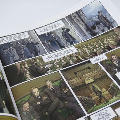 Churchill - A Graphic Biography - Foreword by Andrew Roberts