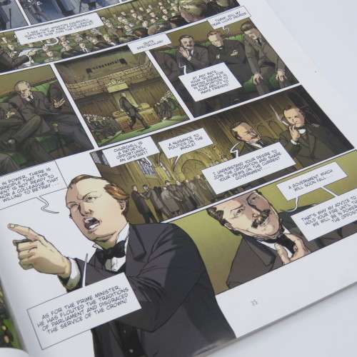 Churchill - A Graphic Biography - Foreword by Andrew Roberts