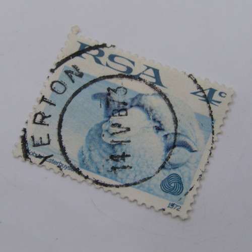 South Africa Lot of 4 different definitive issue / definitive issue with Merino ram - different shad