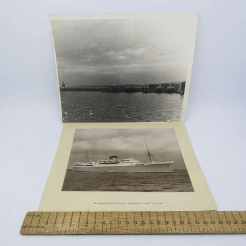 Original photo of the Union Castle Ship - Cape Town Castle