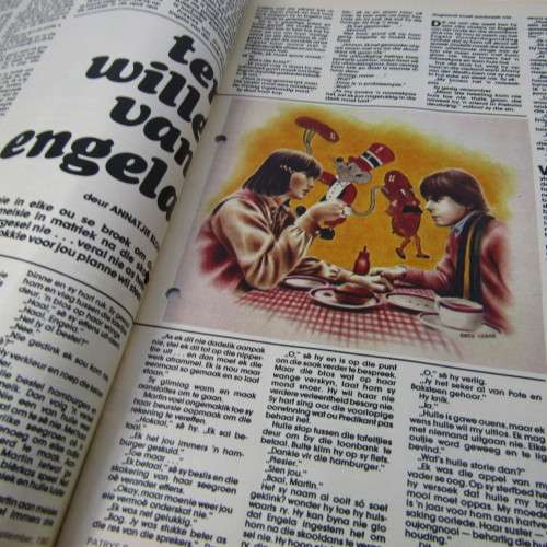 Patrys magazine - September 1983 - no center poster - punch holes