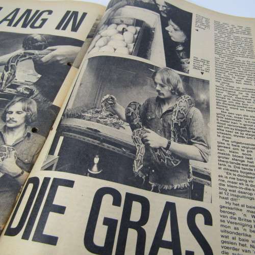 Patrys magazine - April 1979 - TV se Trompie - no center poster - punch holes